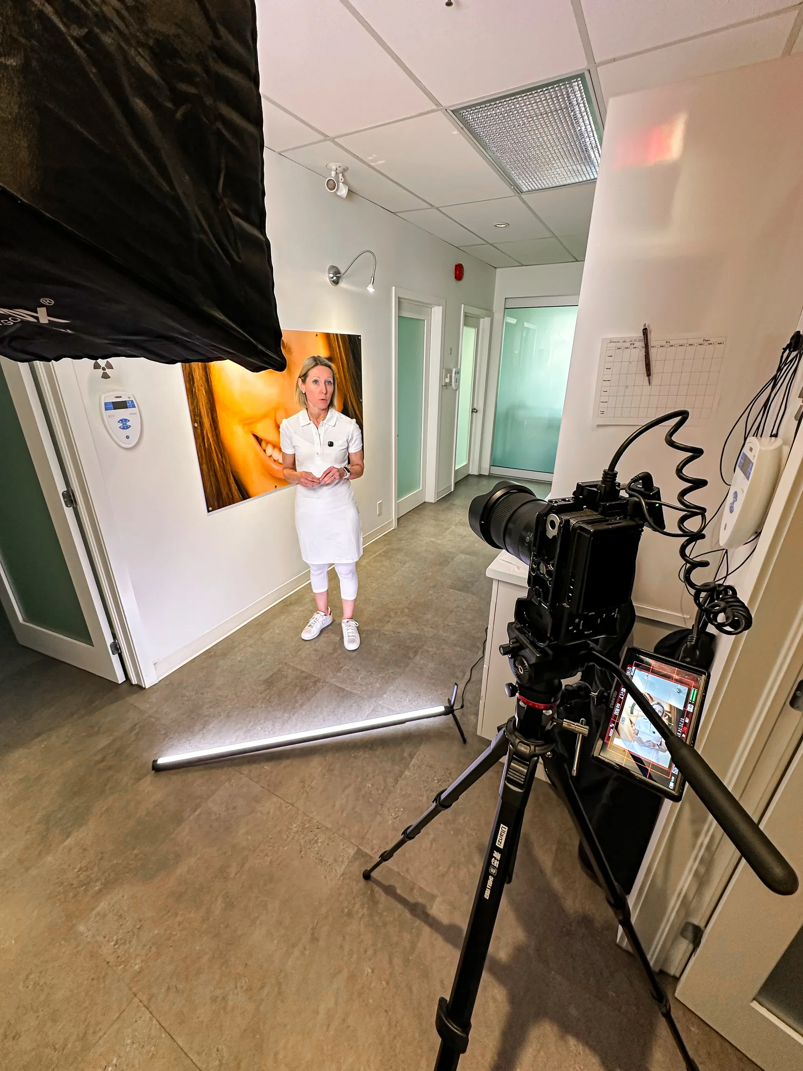 Équipe en production avec Vision Production